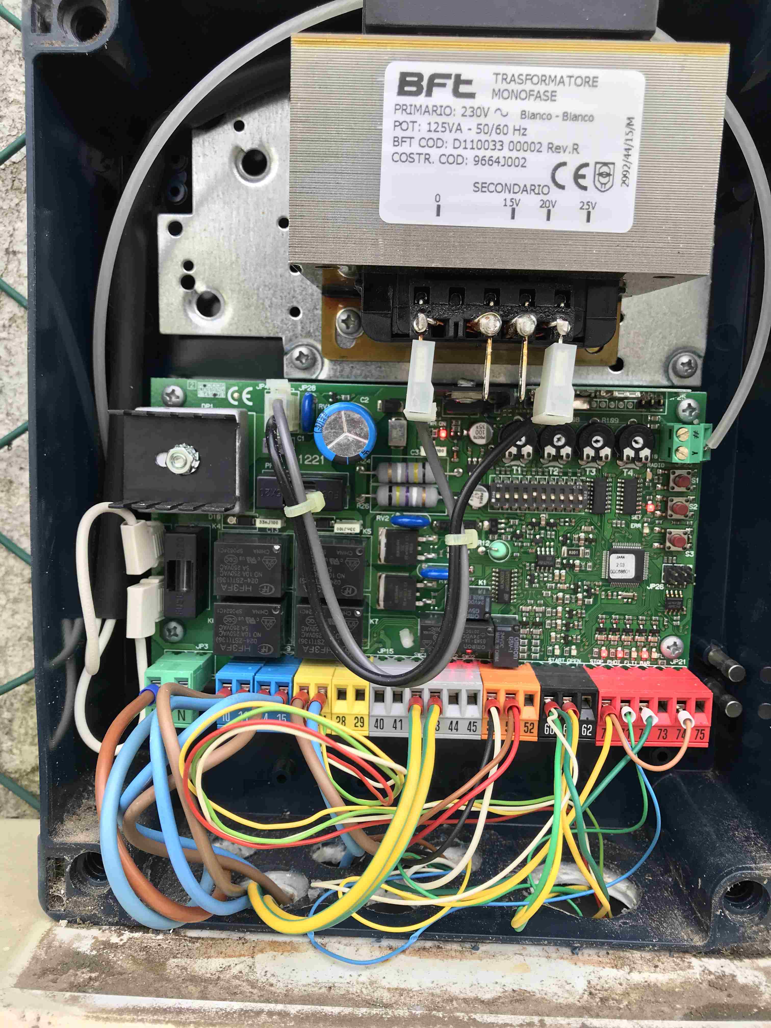 Problema In Apertura BFT PHOBOS Bt A40 - Cancelli Elettrici - PLC Forum