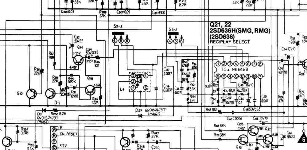 Sezione canale destro Technics M250.jpg