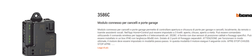 2024-06-24 20_41_07-Modulo connesso per cancelli e porte garage _ 3586C _ BTicino Catalogo Prodotti.png